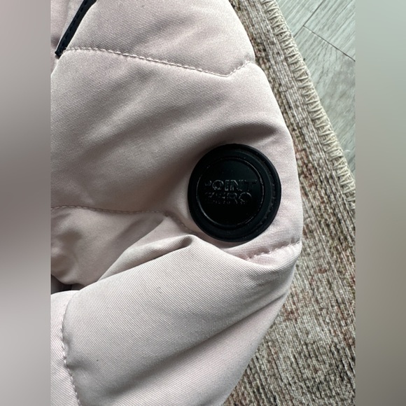 Point Zero Winter Hooded Jacket- Removable Fur- Blush - Size 5 - Picture 7 of 16